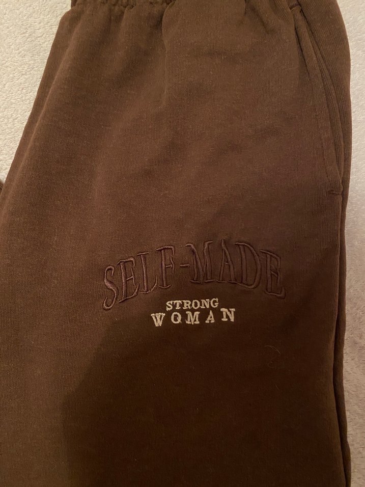 Kadın Kahverengi Rahat eşofman - Görsel 2