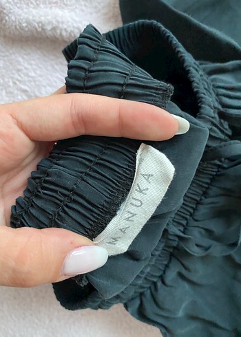 Zara manuka keten pantolon