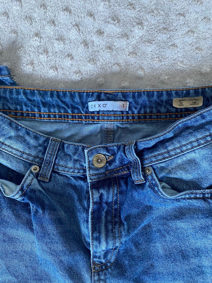 oxxo düşük bel yırtık kot - Görsel 5