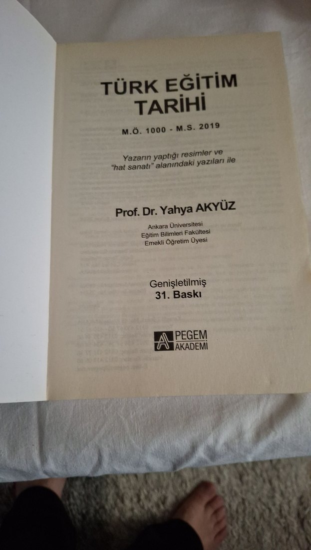 Türk Eğitim Tarihi Kitabı 1000 M.Ö.-2019 M.S. - Görsel 2