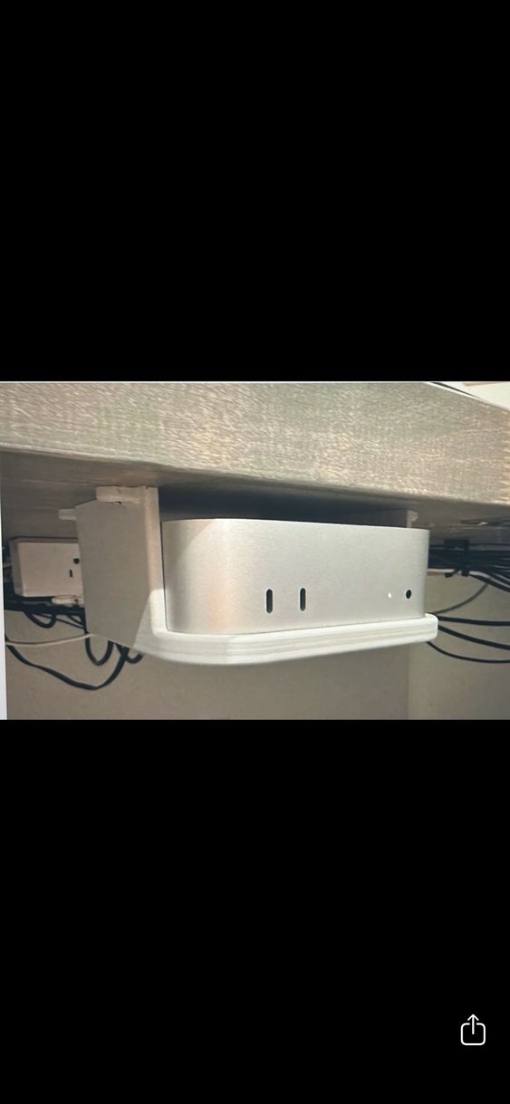 Apple Mac Mini m4 masaüstü asma aparati - Görsel 5