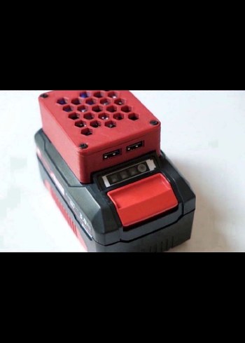 Einhell 18v batarya usb aparat kiti - Görsel 2