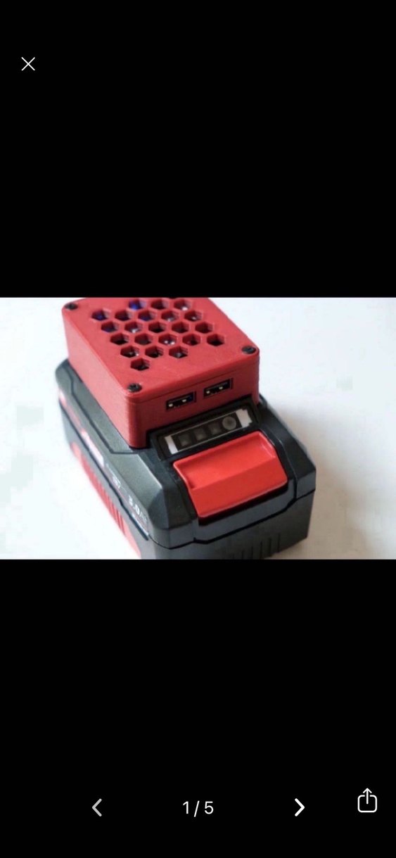 Einhell 18v batarya usb aparat kiti - Görsel 2