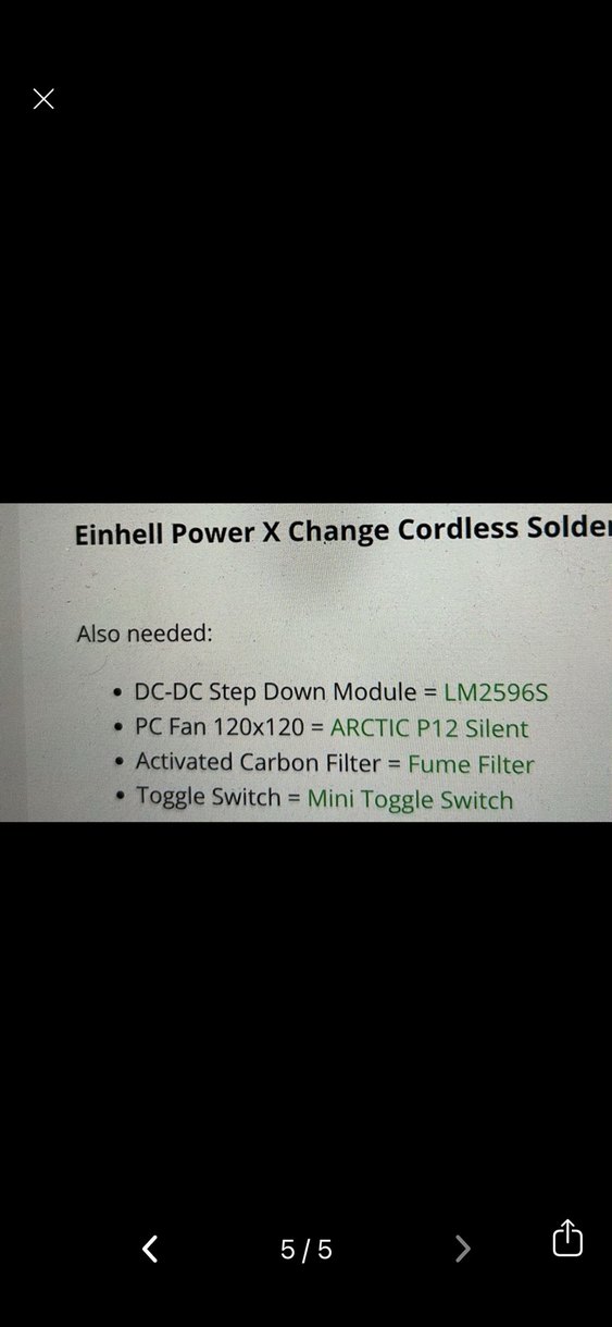 Einhell 18v batarya için fan kiti - Görsel 5