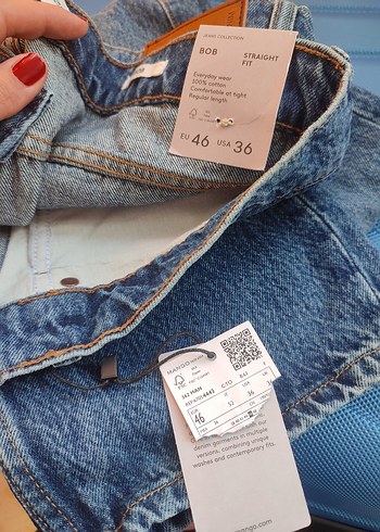 46 Beden lacivert Renk Erkek Lacivert Regular Fit Kot Pantolon