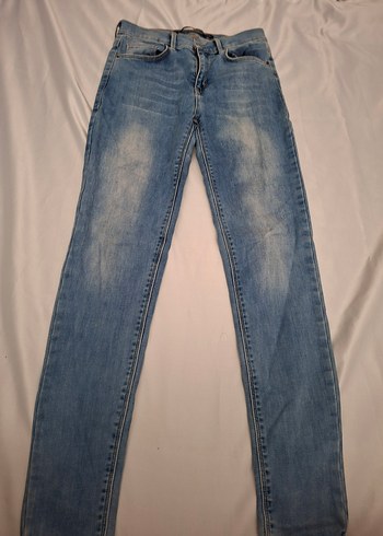 Açık Mavi Kadın Denim Pantolon