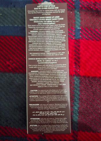 sheglam Charlie'nin Çikolata Fabrikası dudak kalemi ve gloss iki - Görsel 2