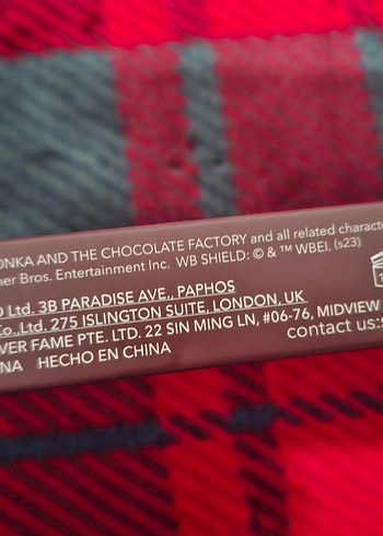 sheglam Charlie'nin Çikolata Fabrikası dudak kalemi ve gloss iki - Görsel 3