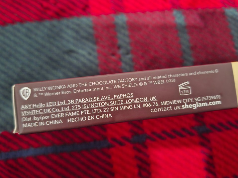 sheglam Charlie'nin Çikolata Fabrikası dudak kalemi ve gloss iki - Görsel 3