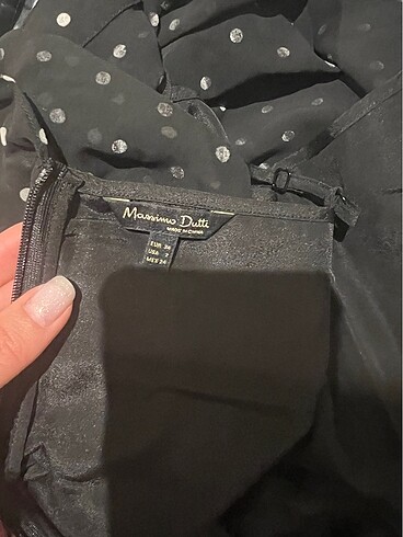 xs Beden siyah Renk Massimo Dutti elbise