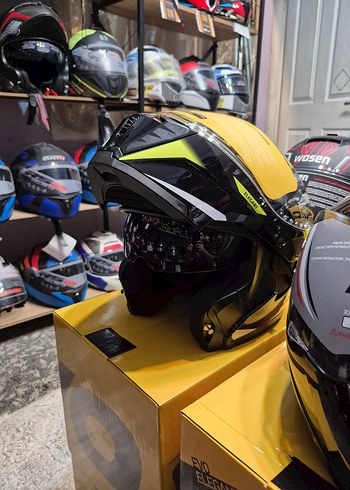 sıfır çene açılır motosiklet kaskı - Görsel 4