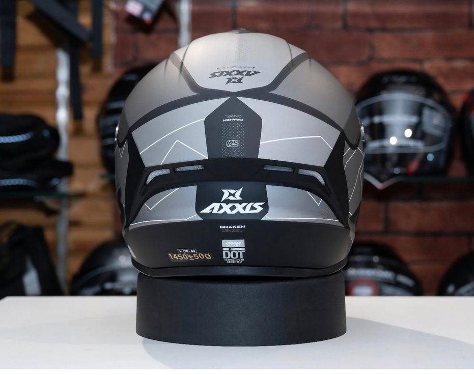 sıfır axxis motosiklet kaskı - Görsel 4