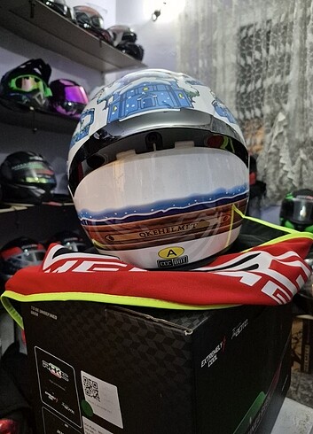 Sıfır etiketli motosiklet kaskı - Görsel 4