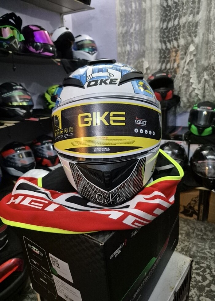 Sıfır etiketli motosiklet kaskı - Görsel 3