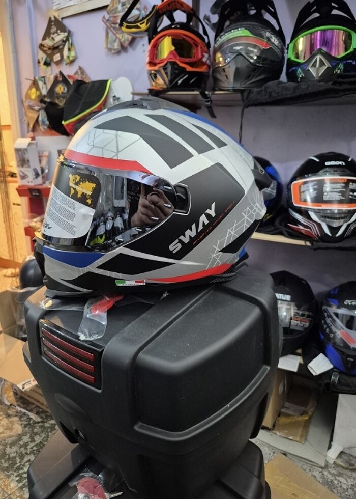 Sıfır sway sw 865 model kask - Görsel 3
