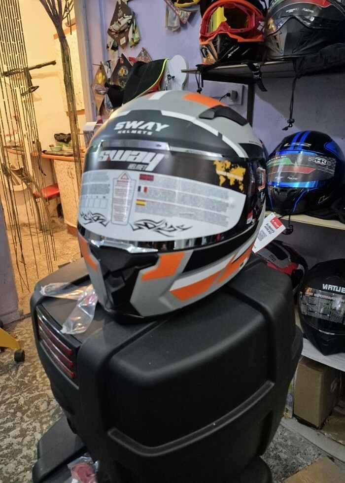 Sıfır sway dakar motosiklet kaskı - Görsel 2