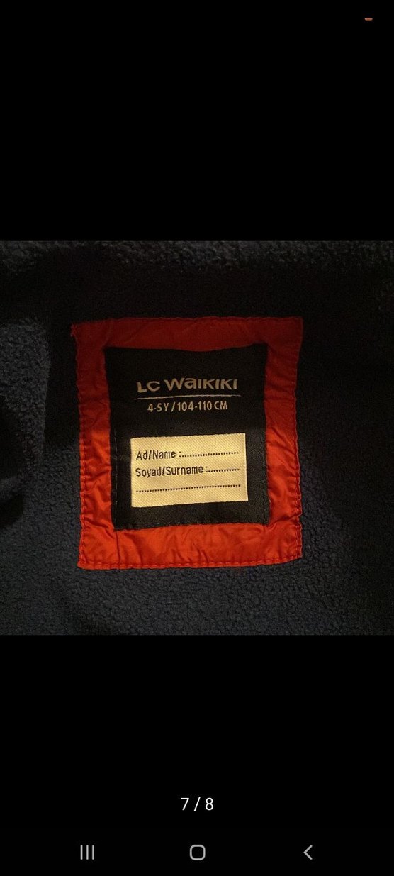 Kapüşonlu Çok Renkli Erkek Çocuk Mont - Görsel 5