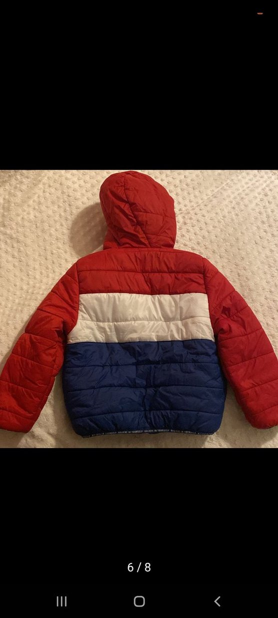 Kapüşonlu Çok Renkli Erkek Çocuk Mont - Görsel 3