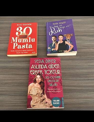3 kitap birlikte