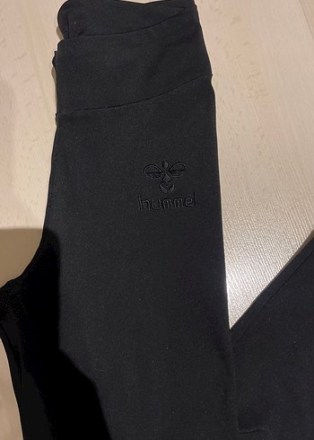 Siyah Kadın Spor Tayt Velcro Detaylı - Görsel 2