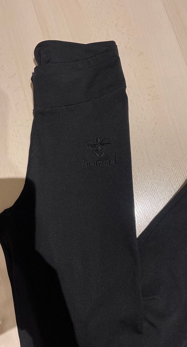 Siyah Kadın Spor Tayt Velcro Detaylı - Görsel 2