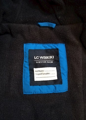 Erkek Çocuk Mavi Kapüşonlu Fermuarlı Mont - Görsel 3