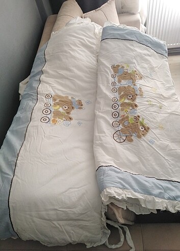 Bebek beşik uyku seti ve kenarlık  - Görsel 5