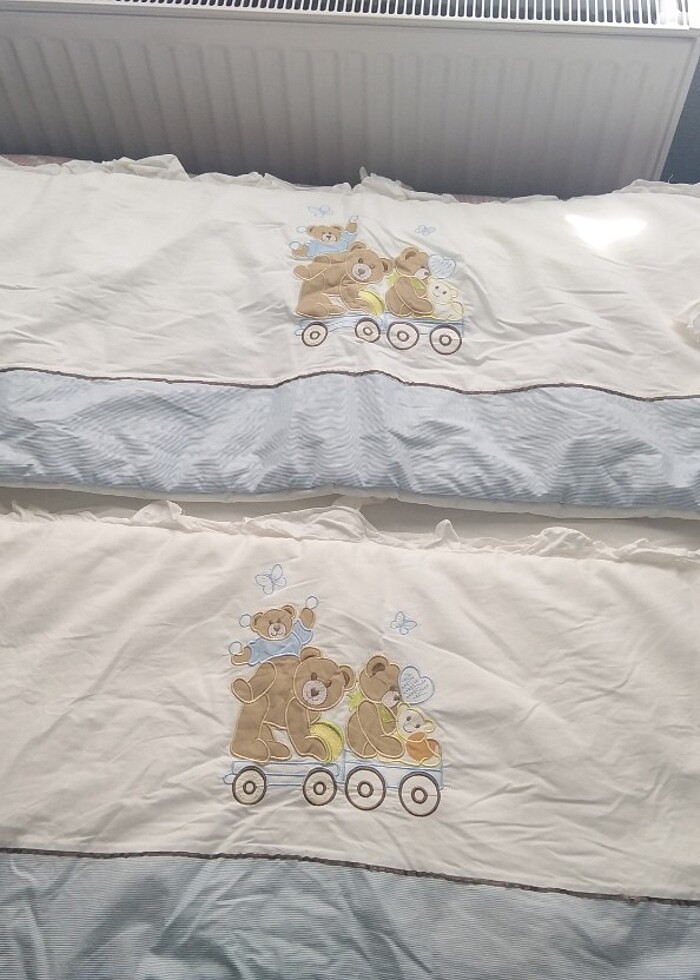 Bebek beşik uyku seti ve kenarlık  - Görsel 2