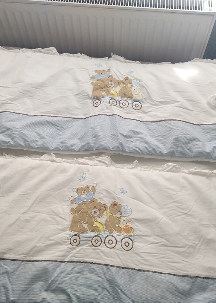 Bebek beşik uyku seti ve kenarlık  - Görsel 4