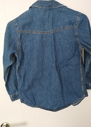 Erkek çocuk kot gömlek - Görsel 2