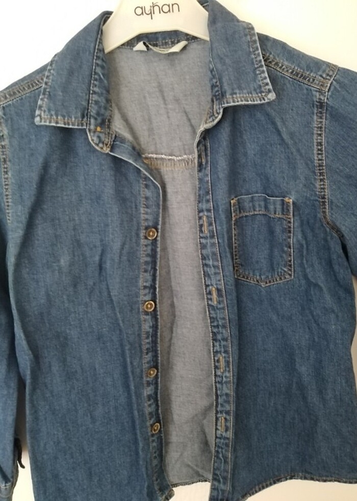 Erkek çocuk kot gömlek  - Görsel 3