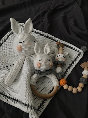 Amigurumi uyku arkadaşı seti ????