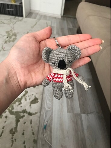 Amigurumi Koala anahtarlık