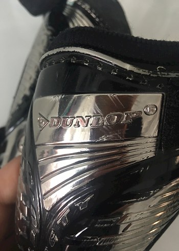 Kemerli Metal Futbolcu Dizlikleri Siyah - Görsel 2