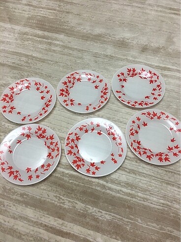 paşabahçe pasta tabağı 6 lı