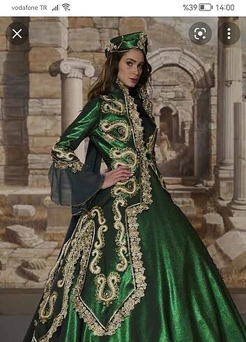 Avrupa moda evi marka kına elbisesi
