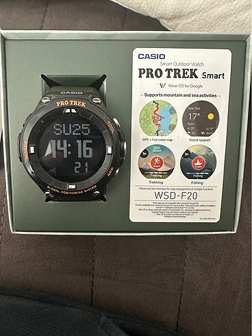 Casio pro trek smart saat