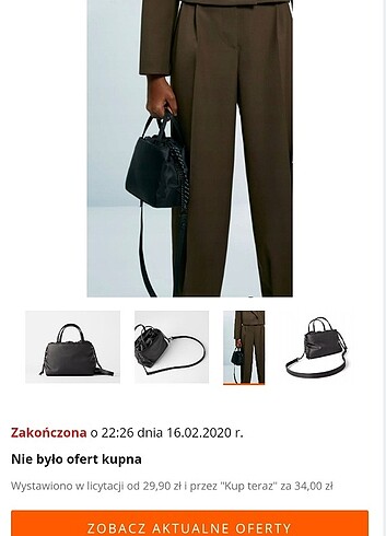 Beden siyah Renk Zara siyah çanta