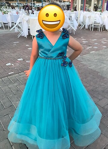 Özel tasarım kız çocuk abiye