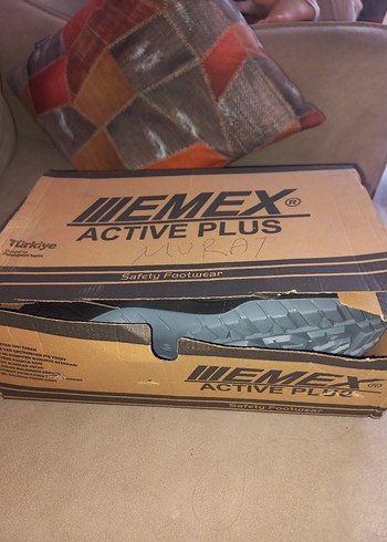 Erkek Siyah Bağcıklı iş ayakkabısı - Görsel 4