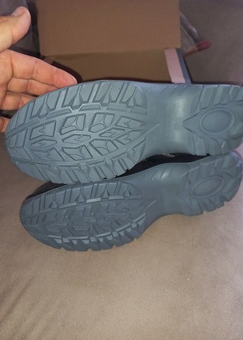 Erkek Siyah Bağcıklı iş ayakkabısı - Görsel 3