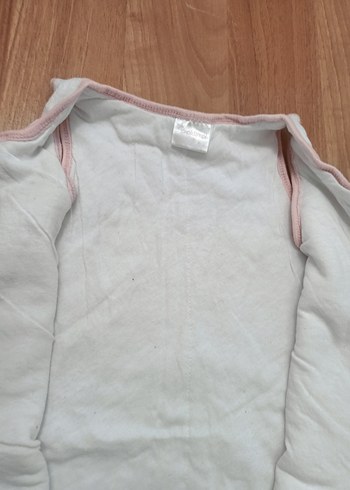 Beyaz Yıldız Desenli Bebek Uyku Tulumu - Görsel 2