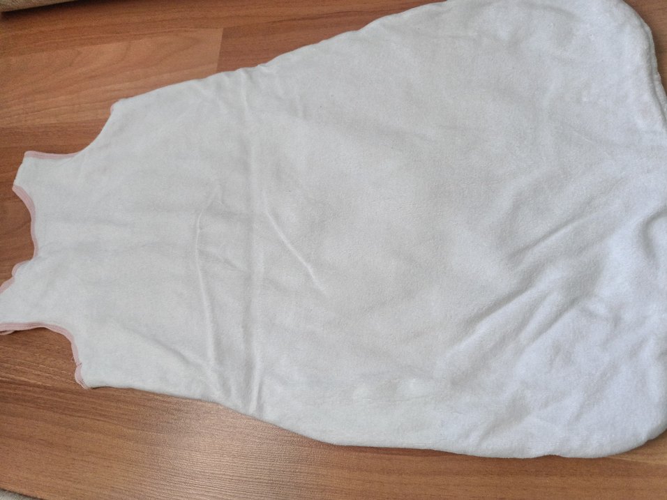 Beyaz Yıldız Desenli Bebek Uyku Tulumu - Görsel 3