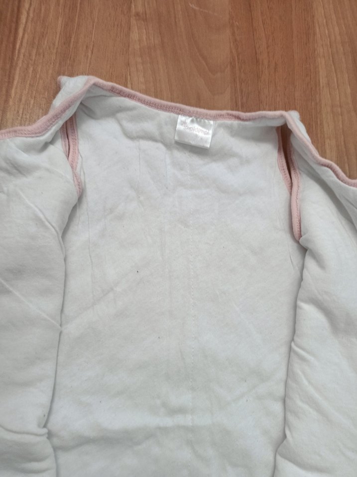 Beyaz Yıldız Desenli Bebek Uyku Tulumu - Görsel 2