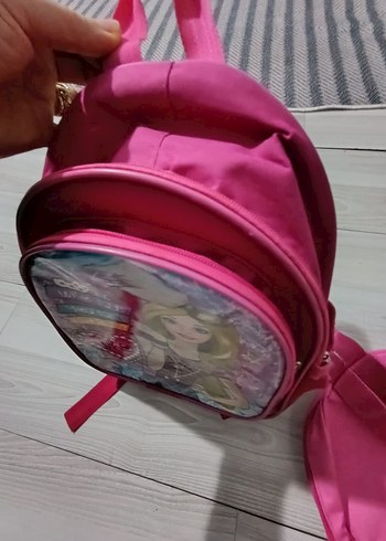 Renkli Çocuk Okul Çantası Pembe - Görsel 3