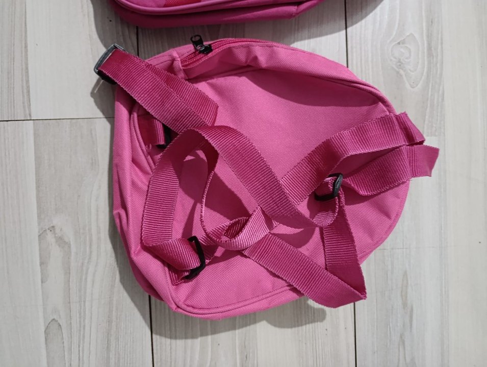 Renkli Çocuk Okul Çantası Pembe - Görsel 5