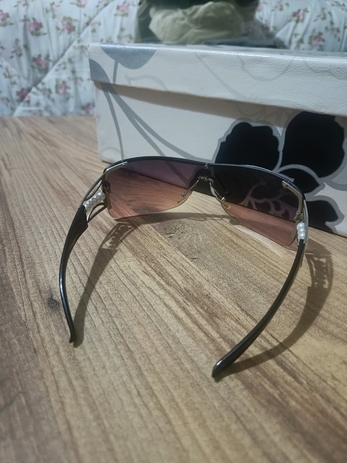 Kahverengi Tokalı Minimalist Kadın Gözlüğü - Görsel 2