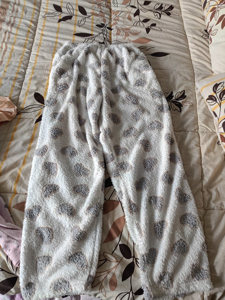 Uzun Kollu  polarlı Pijama Takımı sabahlılk takımı - Görsel 2