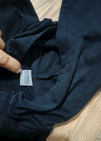 Kız Çocuk Kapüşonlu Fermuarlı ceket - Görsel 2