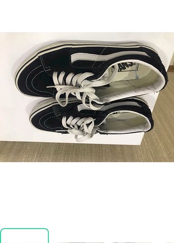 Vans Siyah Beyaz Vans Low Top Sneaker